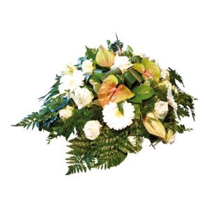 Fleurs pour enterrement - Composition florale de deuil Onyx
