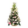 Fleurs pour enterrement - Composition florale de deuil Cristal