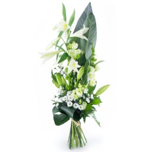 Fleurs pour enterrement - Bouquet de deuil Saudade