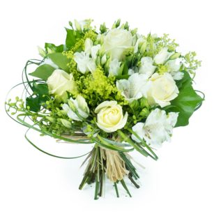 Fleurs pour enterrement - Bouquet de deuil Clarté