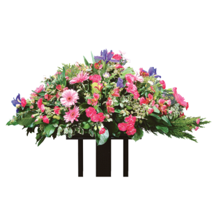 Fleurs pour enterrement - Composition florale de deuil Plénitude
