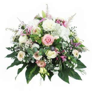 Fleurs pour enterrement - Composition florale Olympe
