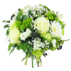 Fleurs pour enterrement - Bouquet de deuil Sérénité