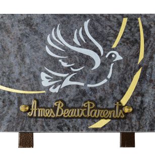 Plaques Granit 15x20cm - Gravure Colombes