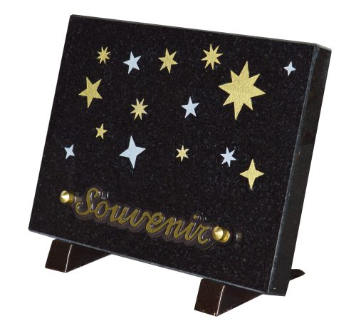 Plaques Granit 15x20cm - Gravure Étoiles – Image 2