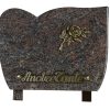 Plaques Granit 15x20cm - Bronze Rose