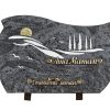 Plaques Granit 20x30cm - Gravure Paysage