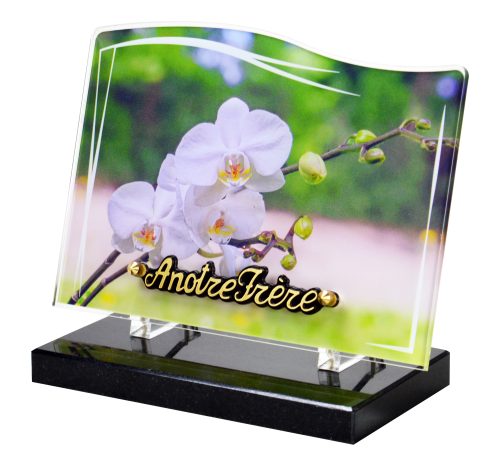 Plaques Altu 21x12cm - Visuel Orchidées – Image 2