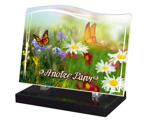 Plaques Altu 21x12cm - Visuel Champêtre Papillons – Image 2