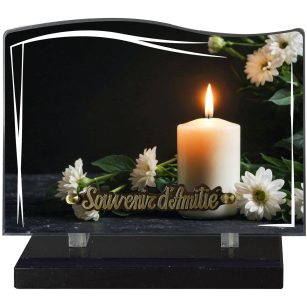 Plaques Altu 21x12cm - Visuel Bougie