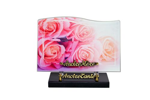 Plaques Altu 21x12cm - Visuel Roses