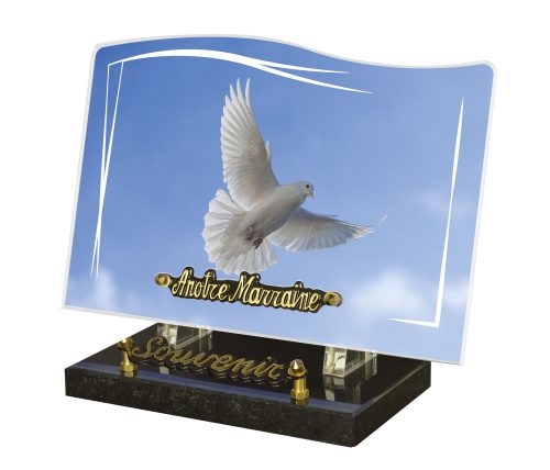 Plaques Altu 21x12cm - Visuel Colombe – Image 2