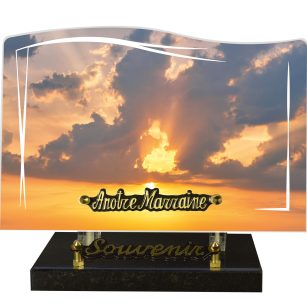 Plaques Altu 21x12cm - Visuel Coucher de Soleil
