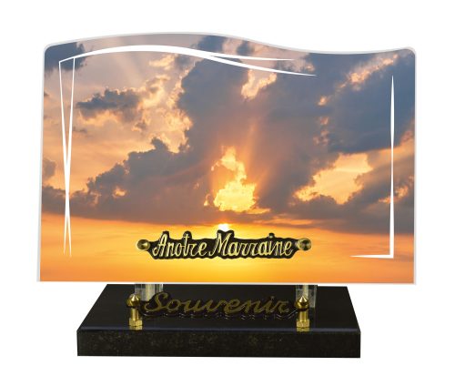 Plaques Altu 21x12cm - Visuel Coucher de Soleil