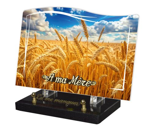 Plaques Altu 21x12cm - Visuel Champs de blé – Image 2